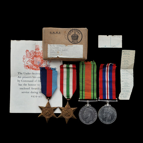Ww2 raf medal group - ww2,