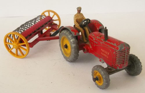Dinky massey harris tractors - dinky,