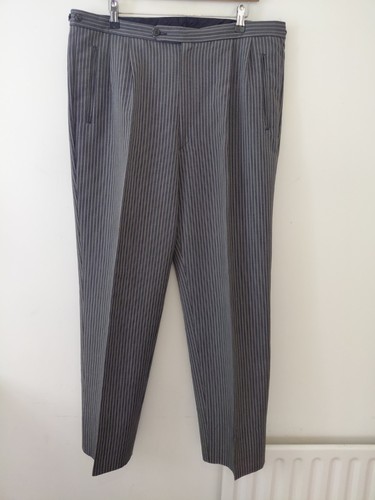 English grey morning trousers - english,