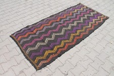 3x7 ft Vintage Runner - Black