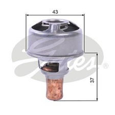 Gates Thermostat for Renault 5 Gordini Turbo 1.4 April 1982 to October 1983