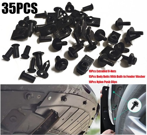Body bolts nut clips - &,