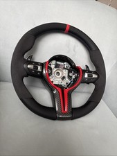 BMW F80 F82 F83 F87 F20 F22 F30 F32 F48 STEERING WHEEL M PERFORMANCE CARBON RED