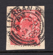 1902 scarlet kevii superb - 1902, 1d