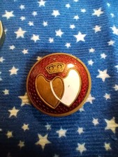 Vintage Blood Donor Enamel