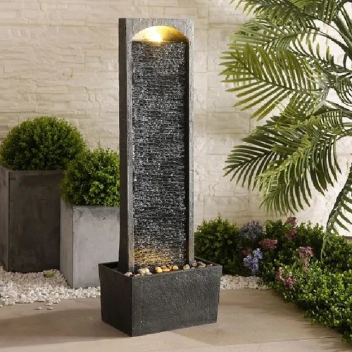 Mains powered water feature - powered,