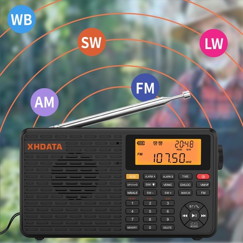 Xhdata d109wb portable radio - xhdata,