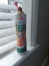Beach Find Vintage 1960s Fairy Washing Liquid Bottle Damaged