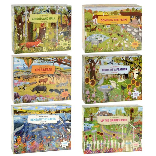 Nature scenes jigsaw - jigsaw, puzzle