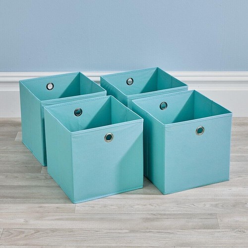 Foldable fabric cube storage - foldable,
