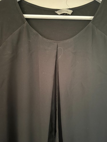 Black ladies long - ladies, sleeved