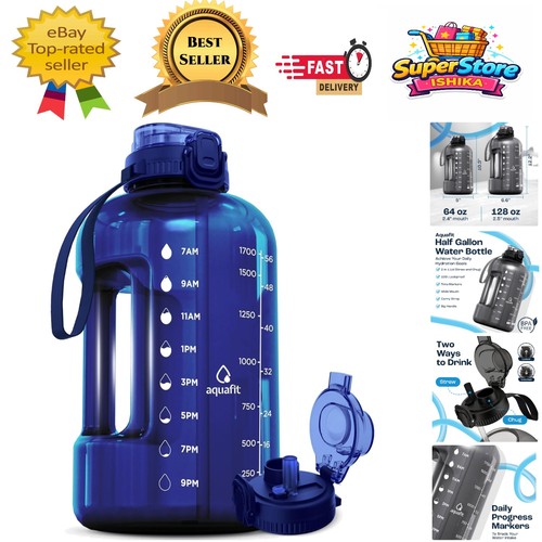 Half gallon water bottle - half,