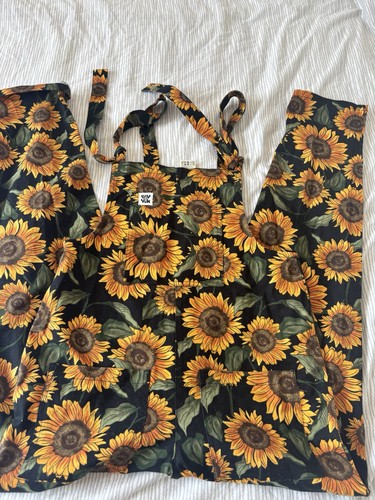 Lucy yak sunflower dungarees - yak,