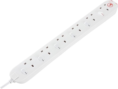 Masterplug six socket - masterplug,