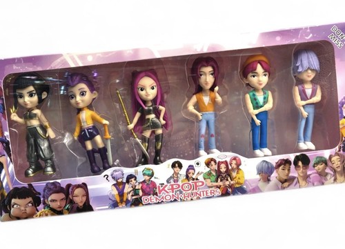 Pop demon hunter figure set - k,
