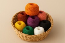 10 Anchor Pearl Cotton Embroidery Crochet thread size 8 , 85m solid colors