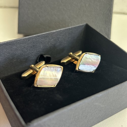 Men cufflinks gold toned - toned, i