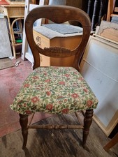  Victorian Mahogany Balloon
