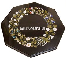 18" Black Marble Coffee