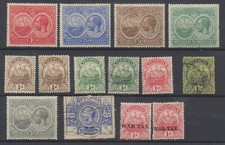 Bermuda stamps 1910 1922 - bermuda, stamps: