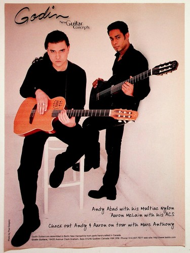 Godin guitars andy - abad, aaron