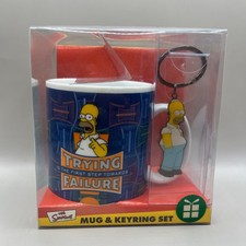 THE SIMPSONS MUG & KEYRING SET
