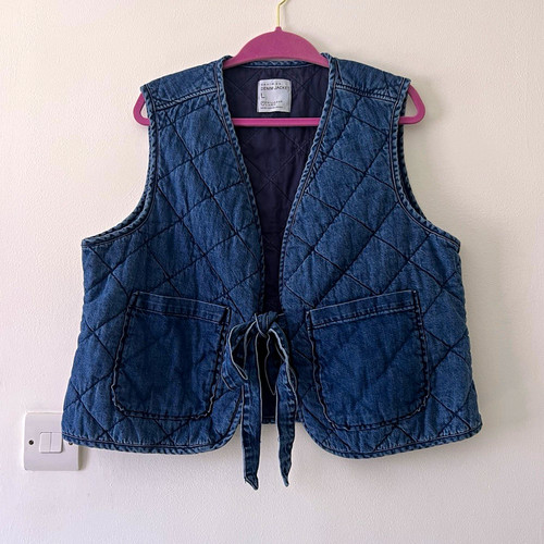 Primark quilted denim