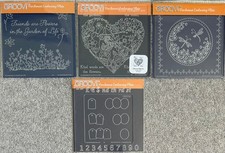 GROOVI Plates Job Lot: 3 x A5