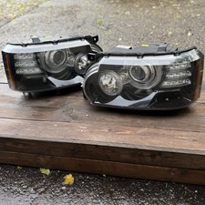 GENUINE PAIR OF RANGE ROVER VOGUE L322 FACELIFT XENON LED HEADLIGHTS 2010-2013
