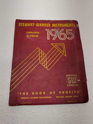 Stewart warner gauges catalogs - gauges,