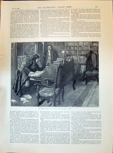 Old 1896 man study - 1896, library