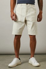 Maine Off White Shorts Mens