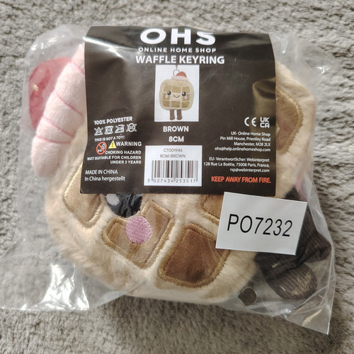 Ohs honey the waffle keyring - the,