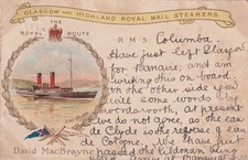 1901 Advertising Postcard