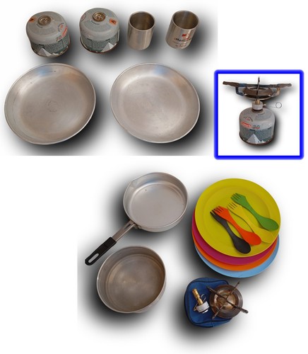 Coleman camping kit - camping,