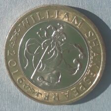 Very Rare £2 Two Pound coin William Shakespeare comedies : Jester