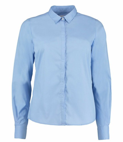 Ladies sky blue work office - ladies,
