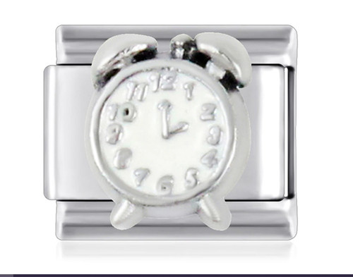 Silver classic italian alarm - italian,