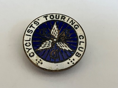 Vintage original cyclists - original,