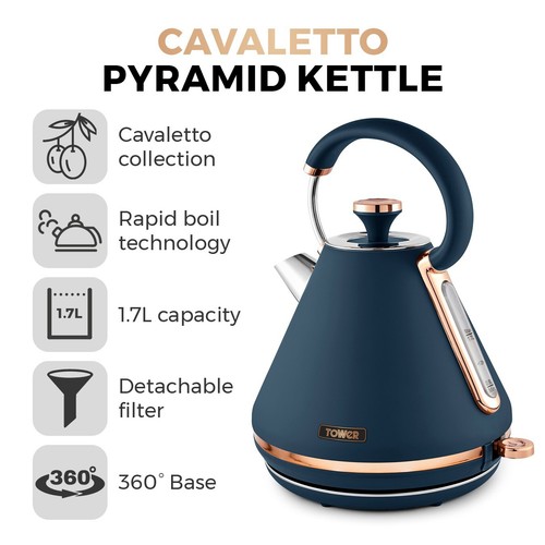 Tower pyramid kettle - tower,