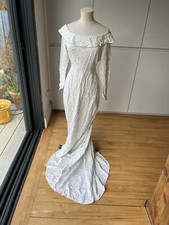VINTAGE WEDDING DRESS SIZE S
