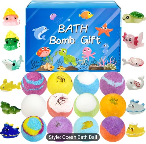 Ocean bath bomb - bath, rich