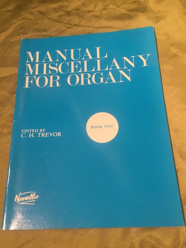 Manual miscellany for organ - manual,