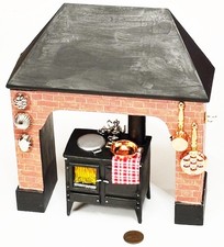 Dolls House Large Fire