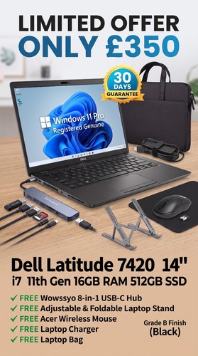 Dell latitude 7420 intel core - latitude,