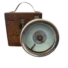 Vintage Cases Pigeon Clock -“THE AUTOMATIC TIMING CLOCK CO LTD” With Key