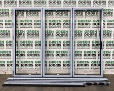 EXTERNAL BIFOLD DOORS 7016 ANTHRACITE GREY EXTERIOR EXTERNAL NEW METAL FOLDING