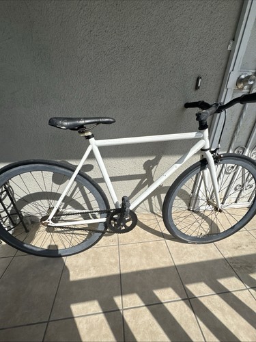 White bike condition the - white,
