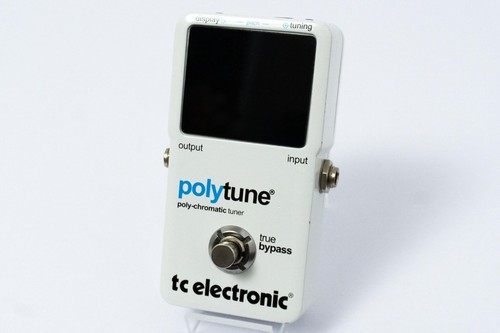 Electronic polytune guitar - tc,