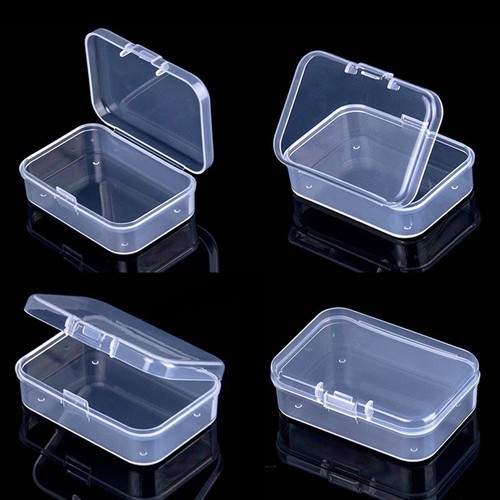 Mini square clear plastic - mini,
